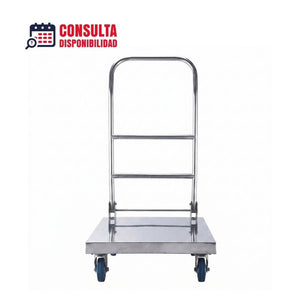 CARRO PLATAFORMA DE ACERO INOXIDABLE MOD FT-B MARCA MIGSA