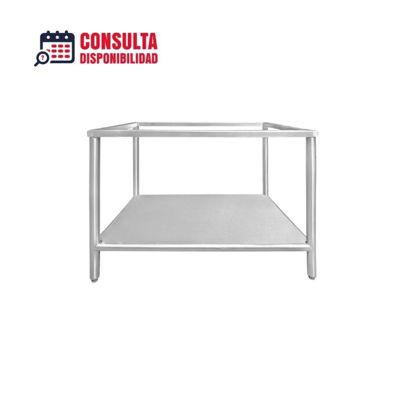 BASE TUBULAR DE ACERO INOXIDABLE PARA PARRILLA MODELO B/EM3 MARCA INTERNATIONAL 90 X 64 X 66 Cm