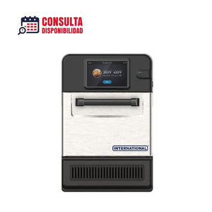 HORNO DE COCCIÓN ACELERADA CON PANTALLA TÁCTIL 6000W MODELO INT-HCR066 MARCA INTERNATIONAL Medidas 40.2 x 60.8 x 73.5 cm