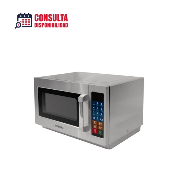 HORNO DE MICROONDAS COMERCIAL CON CONTROL DIGITAL 1000W MODELO INT-HMC12CD MARCA INTERNATIONAL Medidas 55.37 x 48.76 x 34.29 cm
