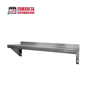 REPISA DE ACERO INOXIDABLE  90X30X24.5 MODELO REP30X90 MARCA INTERNATIONAL