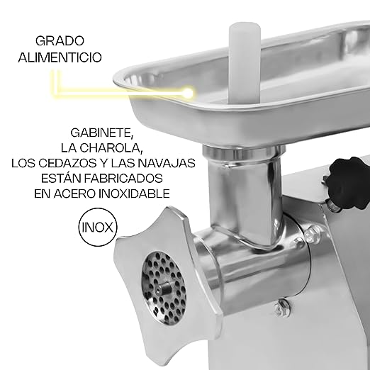 MOLINO DE CARNE MODELO MOCA-12 MARCA RHINO