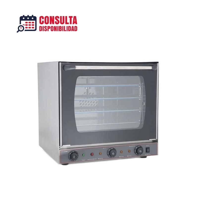 HORNO ELÉCTRICO DE CONVECCIÓN CON VAPOR Y RESISTENCIA SUPERIOR MODELO EN-30A MARCA MIGSA