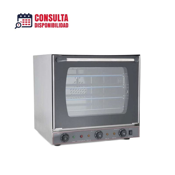 HORNO ELÉCTRICO DE CONVECCIÓN CON VAPOR Y RESISTENCIA SUPERIOR MODELO EN-30A MARCA MIGSA