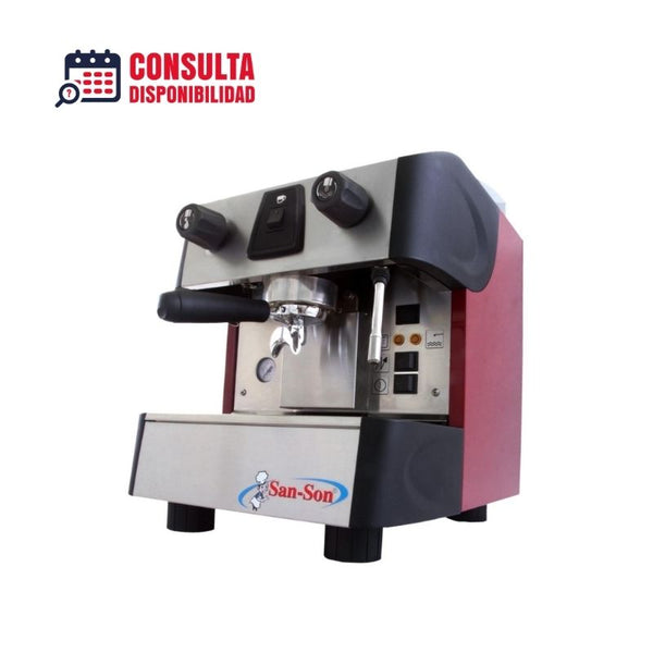 CAFETERA DE 1 GRUPO PARA EXPRESSO MODELO ITALBAR1 MARCA SAN-SON