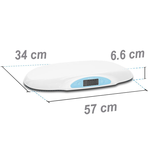 BÁSCULA ELECTRÓNICA PARA BEBÉ 25KG MODELO BABE-25 MARCA RHINO