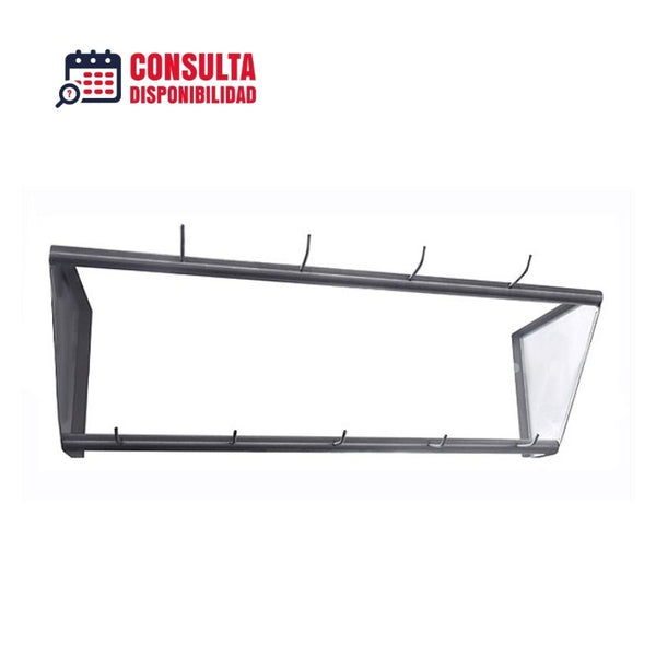 Garabato para ollas INTERNATIONAL GAR.1200 acero inoxidable grado alimenticio de 120 X 39 centimetros