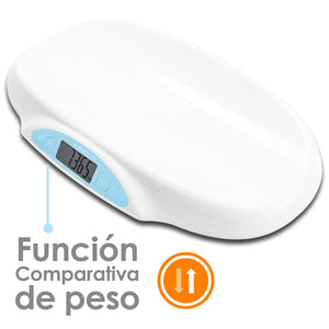 BÁSCULA ELECTRÓNICA PARA BEBÉ 25KG MODELO BABE-25 MARCA RHINO