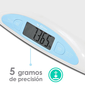 BÁSCULA ELECTRÓNICA PARA BEBÉ 25KG MODELO BABE-25 MARCA RHINO
