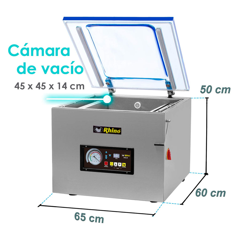 EMPACADORA AL VACIO MODELO EVAC-20 MARCA RHINO