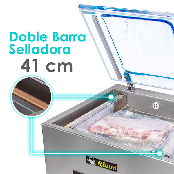 EMPACADORA AL VACIO MODELO EVAC-20 MARCA RHINO