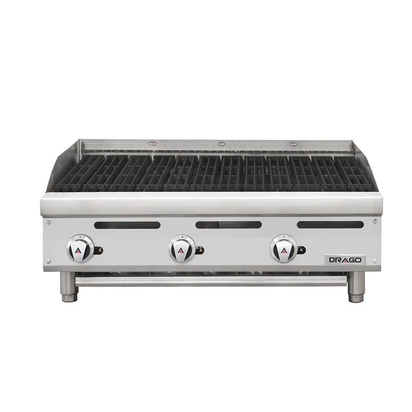 ASADOR INDUSTRIAL A GAS DE  3 QUEMADORES MODELO AG-3R MARCA DRAGO