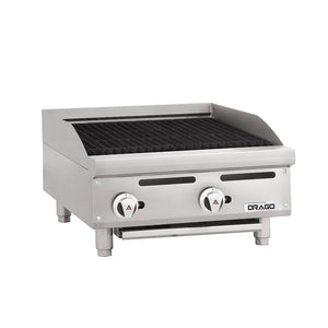 ASADOR INDUSTRIAL DE 2 QUEMADORES MODELO GPAS-02-00 / AG-2R MARCA DRAGO