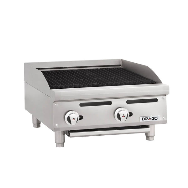 ASADOR INDUSTRIAL DE 2 QUEMADORES MODELO GPAS-02-00 / AG-2R MARCA DRAGO