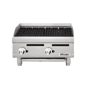 ASADOR INDUSTRIAL DE 2 QUEMADORES MODELO GPAS-02-00 / AG-2R MARCA DRAGO