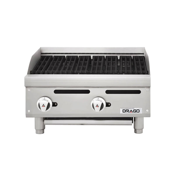 ASADOR INDUSTRIAL DE 2 QUEMADORES MODELO GPAS-02-00 / AG-2R MARCA DRAGO