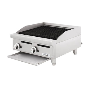 ASADOR INDUSTRIAL DE 2 QUEMADORES MODELO GPAS-02-00 / AG-2R MARCA DRAGO