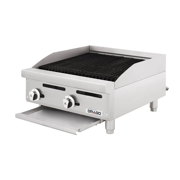 ASADOR INDUSTRIAL DE 2 QUEMADORES MODELO GPAS-02-00 / AG-2R MARCA DRAGO