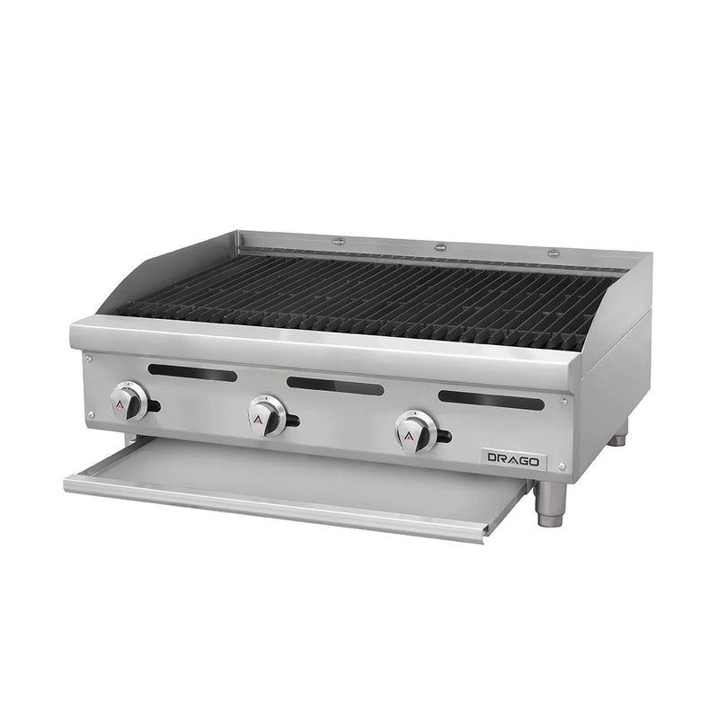 ASADOR INDUSTRIAL A GAS DE  3 QUEMADORES MODELO AG-3R MARCA DRAGO