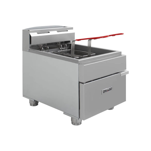 FREIDORA DE MESA A GAS 8LTS MODELO GFR-108-09 / FG-8 MARCA DRAGO