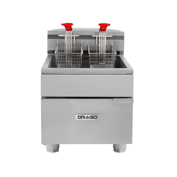 FREIDORA DE MESA A GAS 8LTS MODELO GFR-108-09 / FG-8 MARCA DRAGO