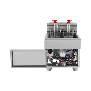FREIDORA DE MESA A GAS 8LTS MODELO GFR-108-09 / FG-8 MARCA DRAGO