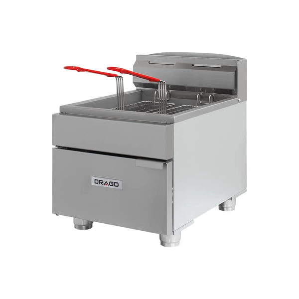 FREIDORA DE MESA A GAS 8LTS MODELO GFR-108-09 / FG-8 MARCA DRAGO