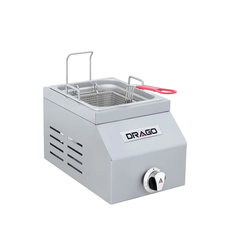 FREIDORA A GAS 5LTS MODELO GFR-105-00 / FG-5 MARCA DRAGO