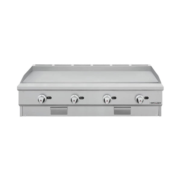 PLANCHA SLIM A GAS 4 QUEMADORES MODELO PG-4 SLIM / GPL-004-15  MARCA DRAGO