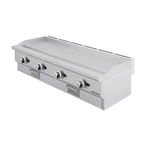PLANCHA SLIM A GAS 4 QUEMADORES MODELO PG-4 SLIM / GPL-004-15  MARCA DRAGO