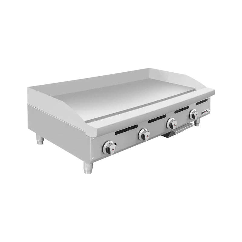 PLANCHA A GAS DE 4 QUEMADORES MODELO GPPL-04-00 / PG-4 MARCA DRAGO