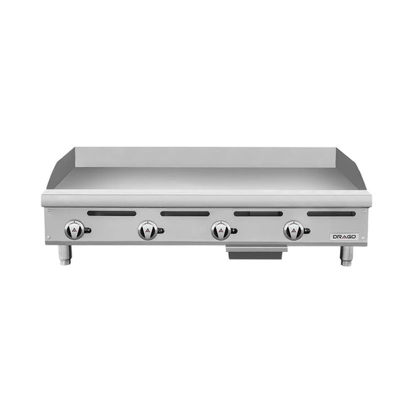 PLANCHA A GAS DE 4 QUEMADORES MODELO GPPL-04-00 / PG-4 MARCA DRAGO