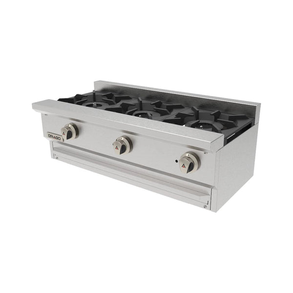 PARRILLA SLIM 3 QUEMADORES MODELO CG-30 SLIM / GPA-300-01 MARCA DRAGO