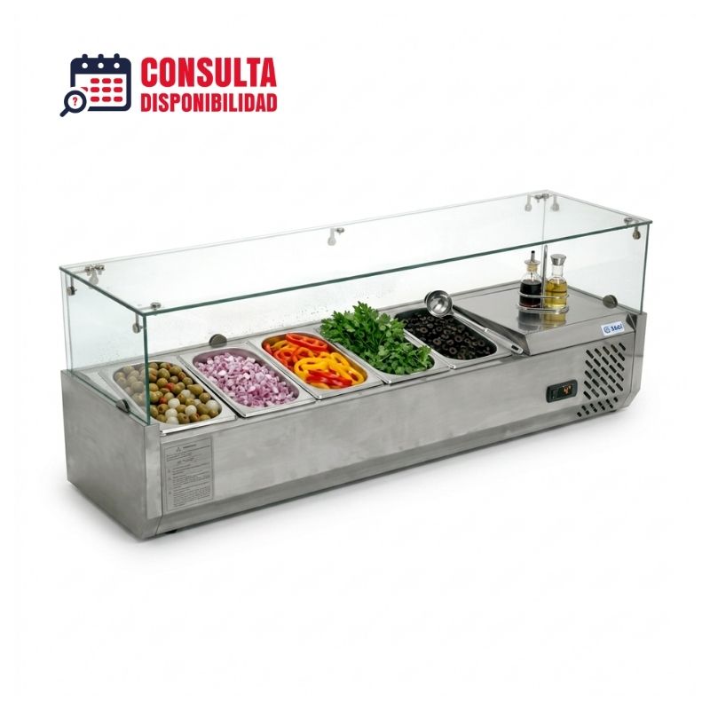 VITRINA REFRIGERADA MOD RT-1200L MARCA MIGSA