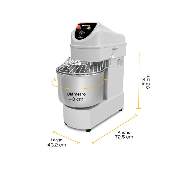 AMASADORA DE 30LTS MODELO AMASA-30 MARCA RHINO