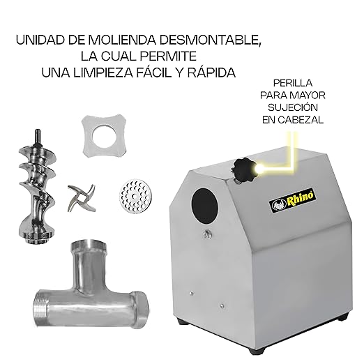 MOLINO DE CARNE MODELO MOCA-12 MARCA RHINO