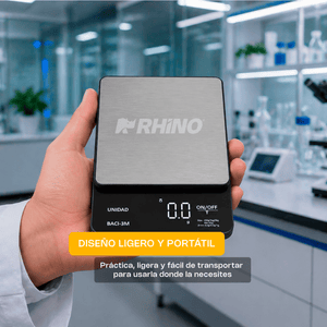 BÁSCULA DIGITAL DE PRECISIÓN DE 0.1G MODELO BACI-3M MARCA RHINO