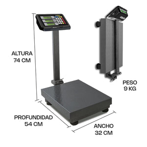 BASCULA DE PLATAFORMA MODELO BAPCA-100 MARCA RHINO