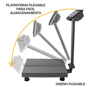 BASCULA DE PLATAFORMA MODELO BAPCA-100 MARCA RHINO