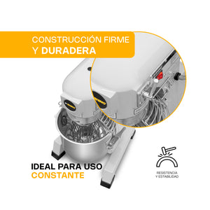 BATIDORA PLANETARIA DE 10LTS MODELO BATI-10 MARCA RHINO