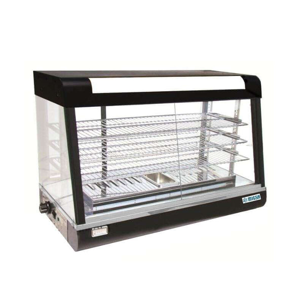 VITRINA CALIENTE SOBRE MOSTRADOR MODELO BN-900R MARCA MIGSA