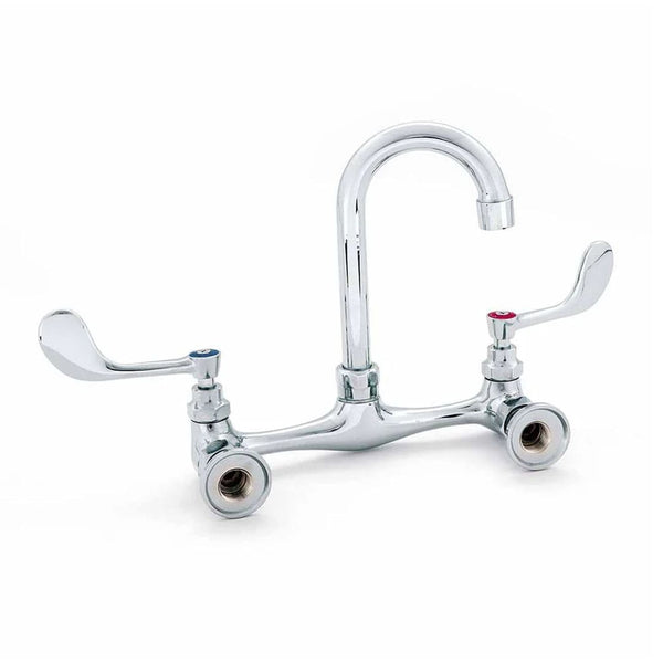 LLAVE MEZCLADORA DE 8" DE PARED CON ALETAS LARGAS 1/4 DE VUELTA MODELO BXF-KW5G MARCA  MIGSA