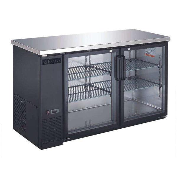 REFRIGERADOR CONTRA BARRA DE 2 PUERTA MODELO CBR-2PC-SS-01 MARCA ICEHAUS