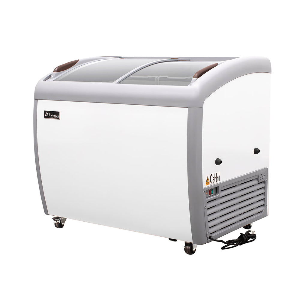 CONGELADOR HORIZONTAL PALETERO CURVO 9.18 PIES CÚBICOS MARCA ICEHAUS