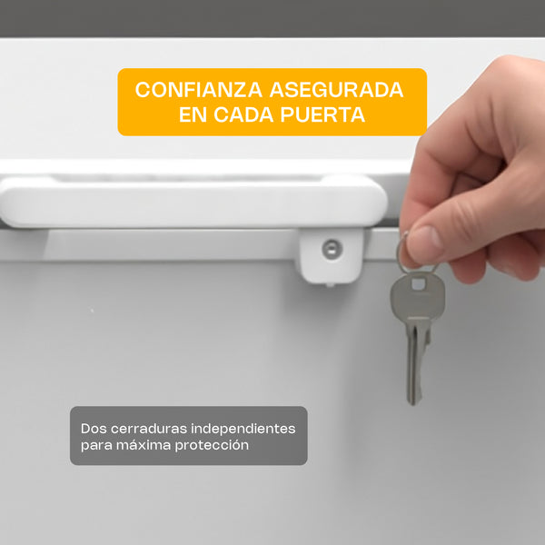 CONGELADOR HORIZONTAL CON TAPA DE ACERO INOXIDABLE 24FT MODELO CONGECO-24X MARCA RHINO