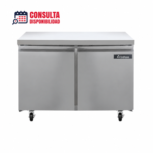 REFRIGERADOR BAJO BARRA 2 PUERTAS MODELO RBB-2P-SS-01 MARCA ICEHAUS