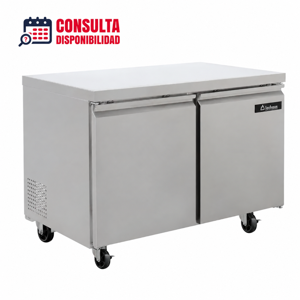 REFRIGERADOR BAJO BARRA 2 PUERTAS MODELO RBB-2P-SS-01 MARCA ICEHAUS