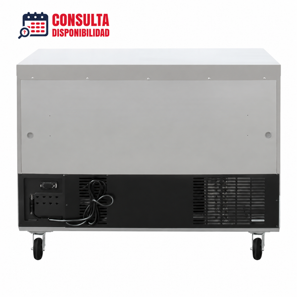 REFRIGERADOR BAJO BARRA 2 PUERTAS MODELO RBB-2P-SS-01 MARCA ICEHAUS