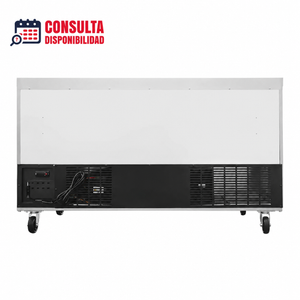 REFRIGERADOR BAJO BARRA 2 PUERTAS MODELO RBB-2P-SS-02 MARCA ICEHAUS