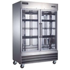CONGELADOR DE ACERO INOXIDABLE DE 2 PUERTAS MOD CV-2PC-SS-01 MARCA ICEHAUS